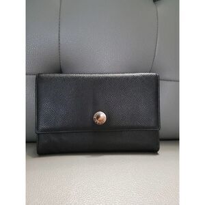 BVLGARI Leather Trifold Wallet /S0288
